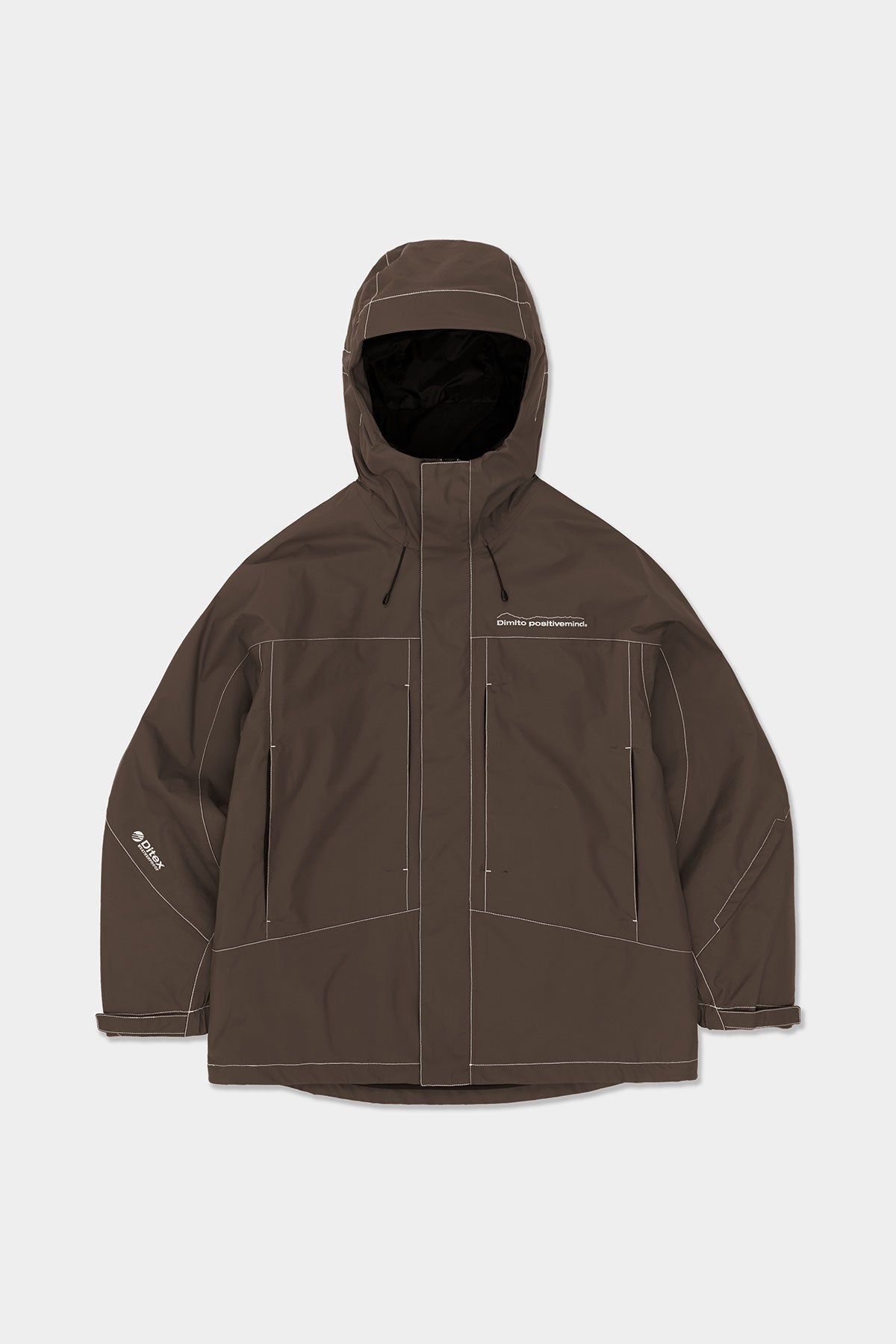 WORKS LINE JACKET DARK BROWN