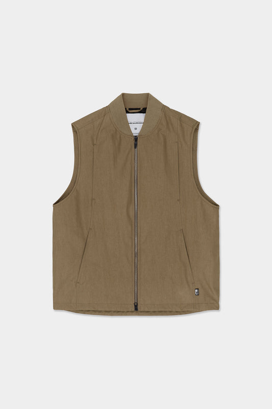 OVER VEST FADE WALNUT