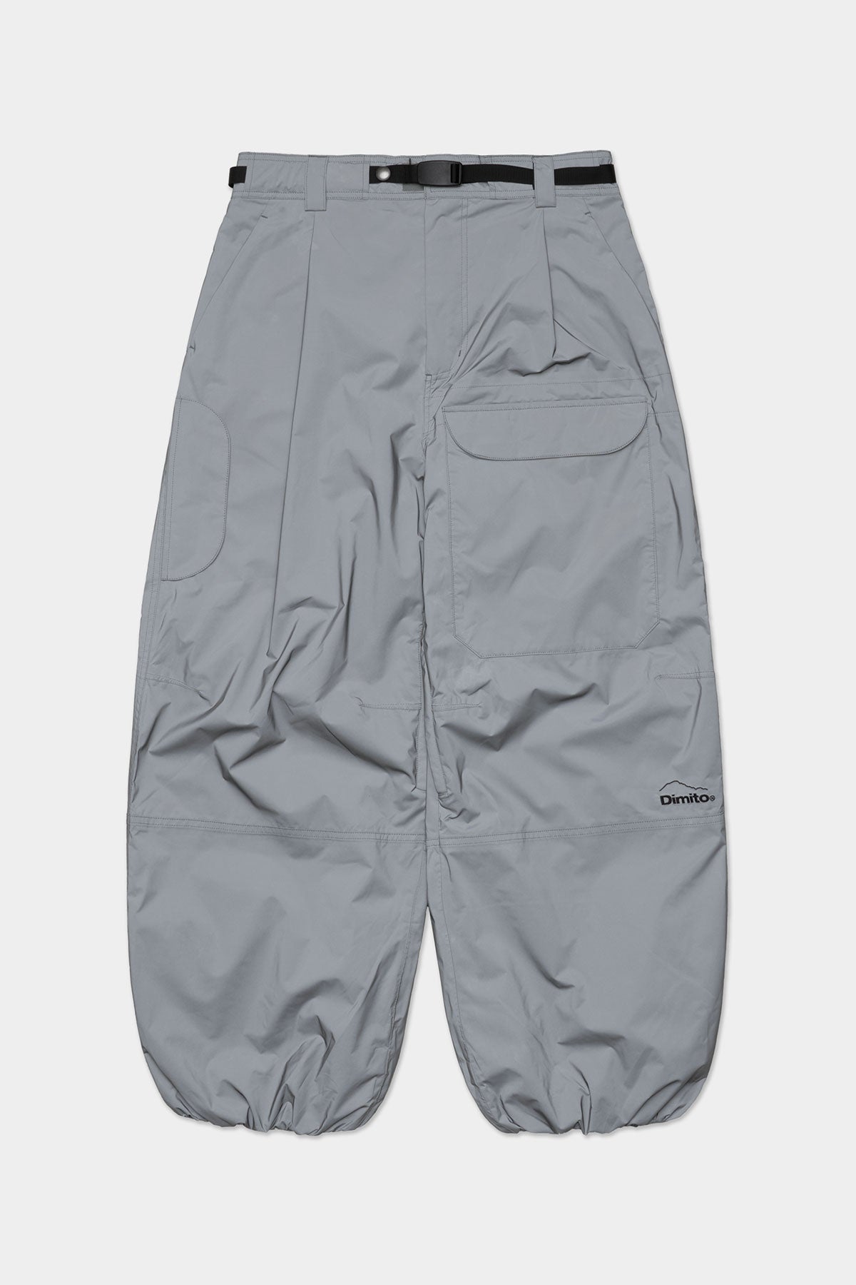 DECK WIDE BANDED PANTS (WIDE FIT LV.2) REFLECTIVE SILVER