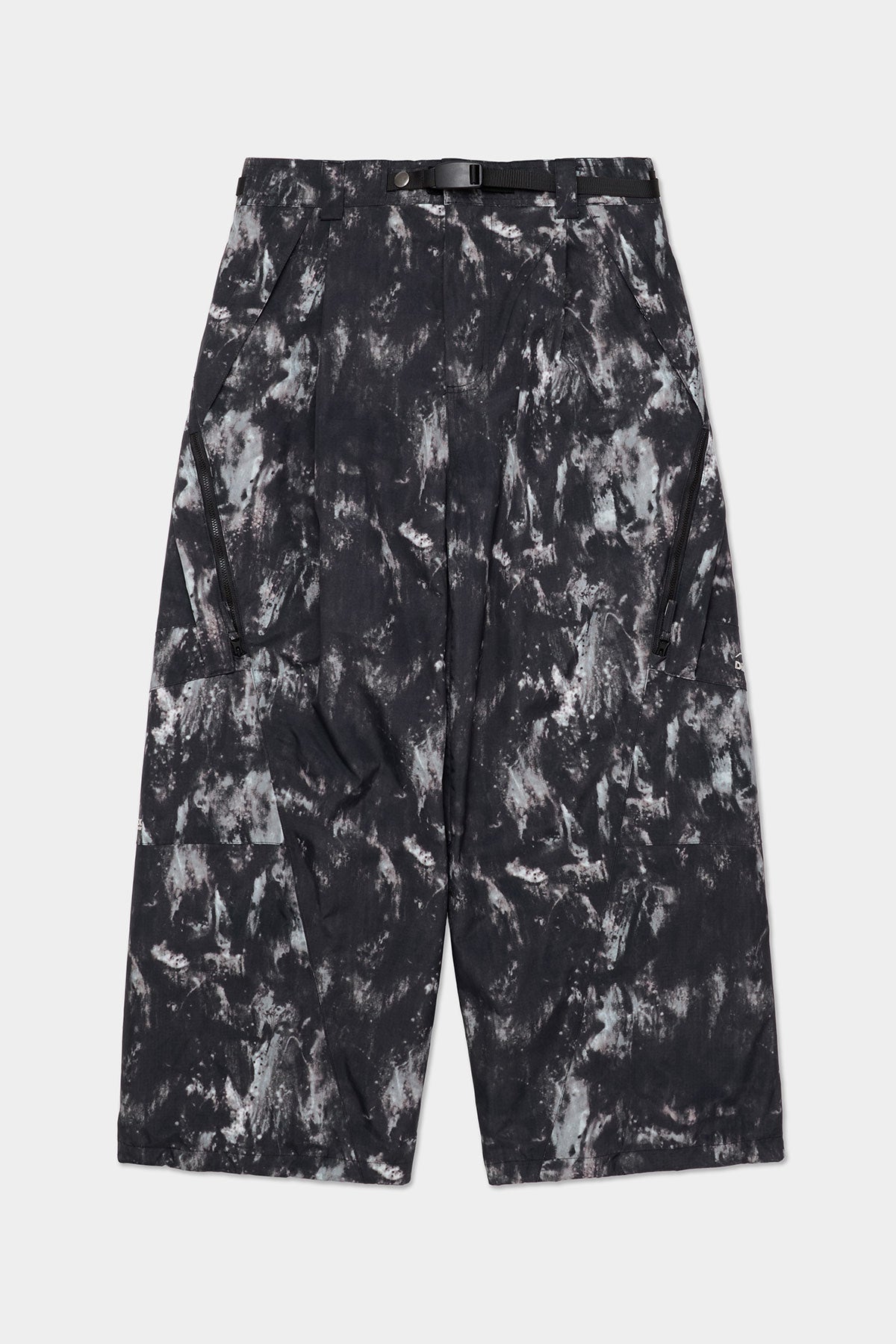 GIANT CARGO PANTS (WIDE FIT LV.2) MARBLE BLACK