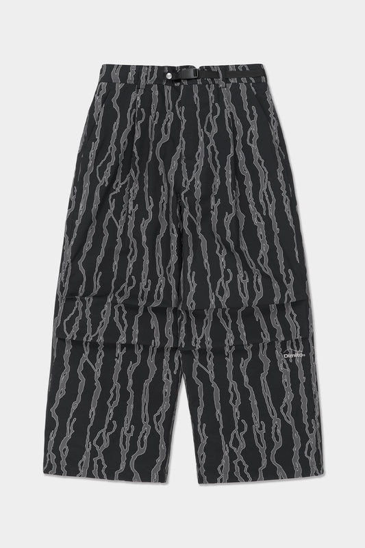 BASIC WIDE PANTS (WIDE FIT LV.2) HAE MT BLACK