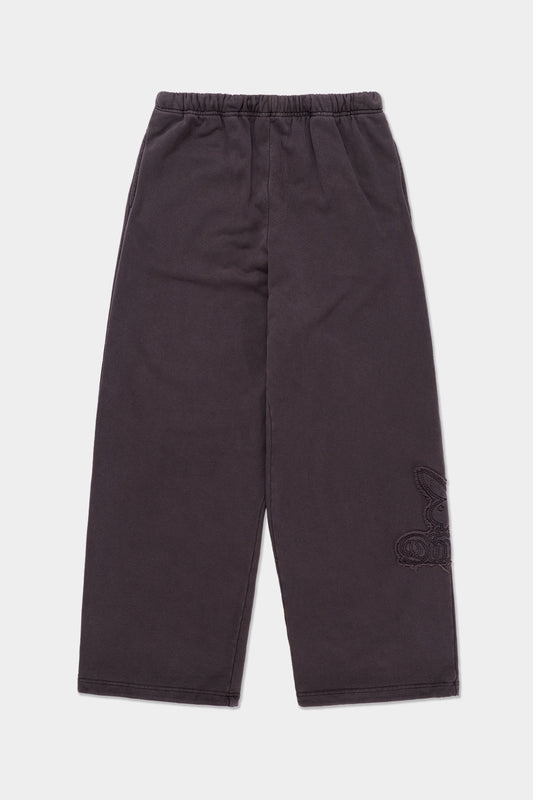 [PLAYBOY x DIMITO] BUNNY SWEATPANTS WASHED WINE