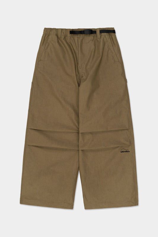 CARPENTER WIDE PANTS (WIDE FIT LV.1) FADE WALNUT