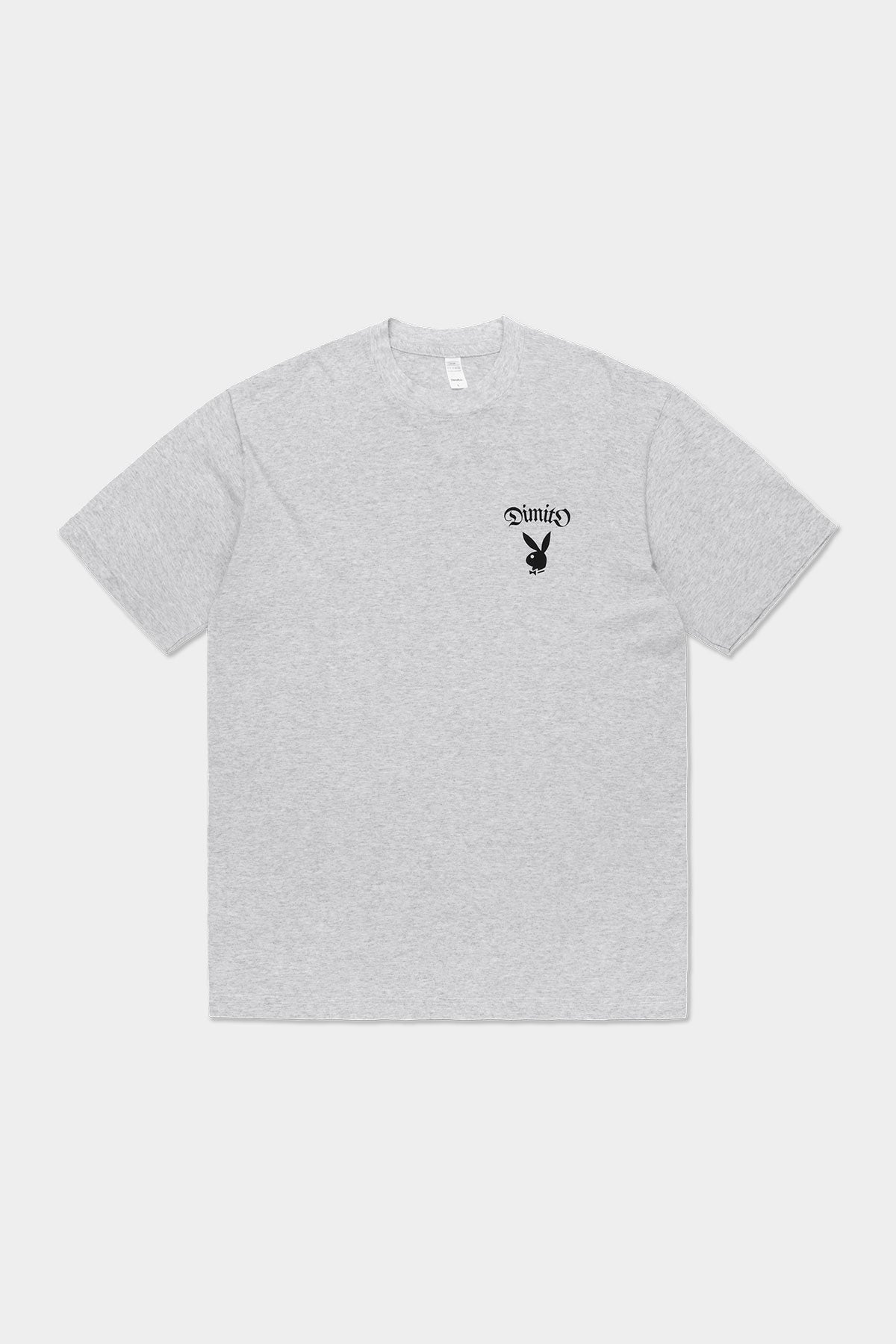 [PLAYBOY x DIMITO] BUNNY GRAPHIC SSV GD 6.5OZ TEE ASH