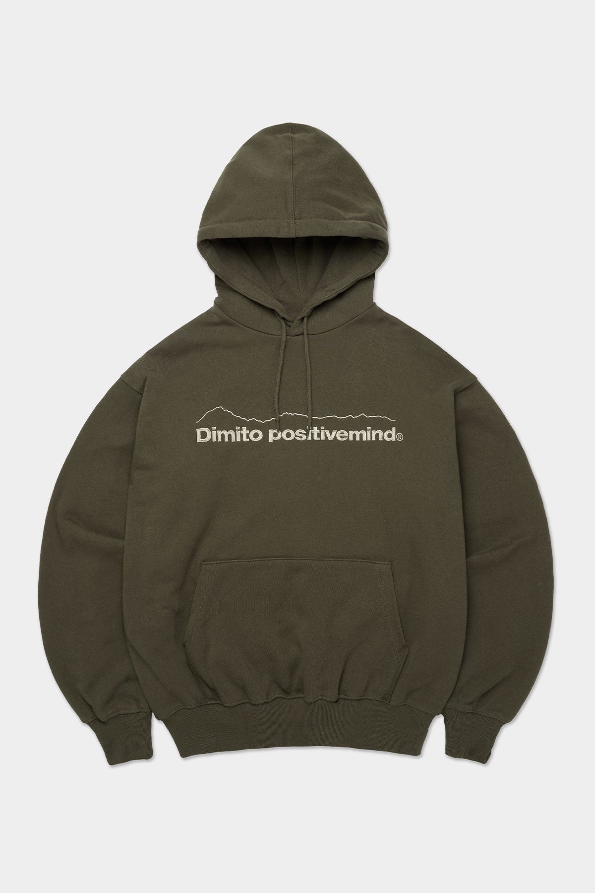 MT OG LOGO HOODIE OLIVE KHAKI