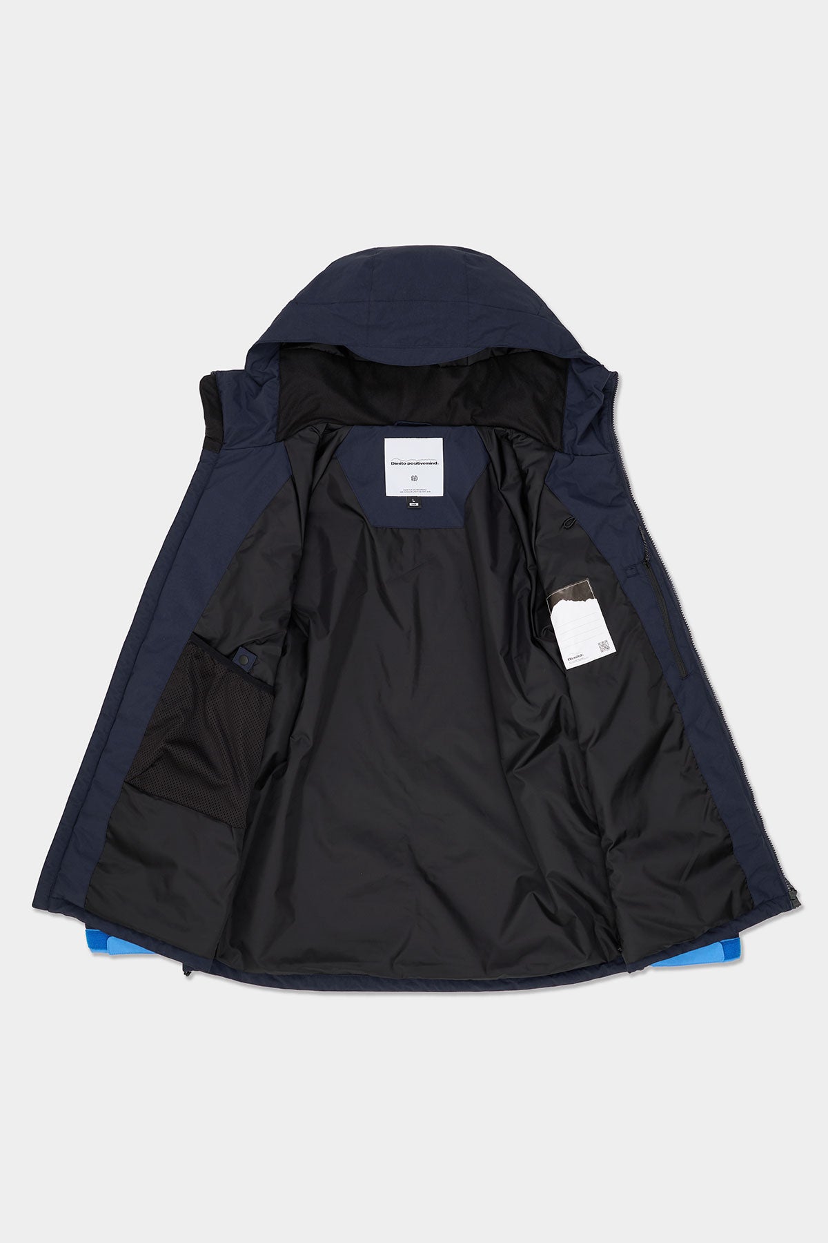 WAVE PADDED JACKET DARK NAVY