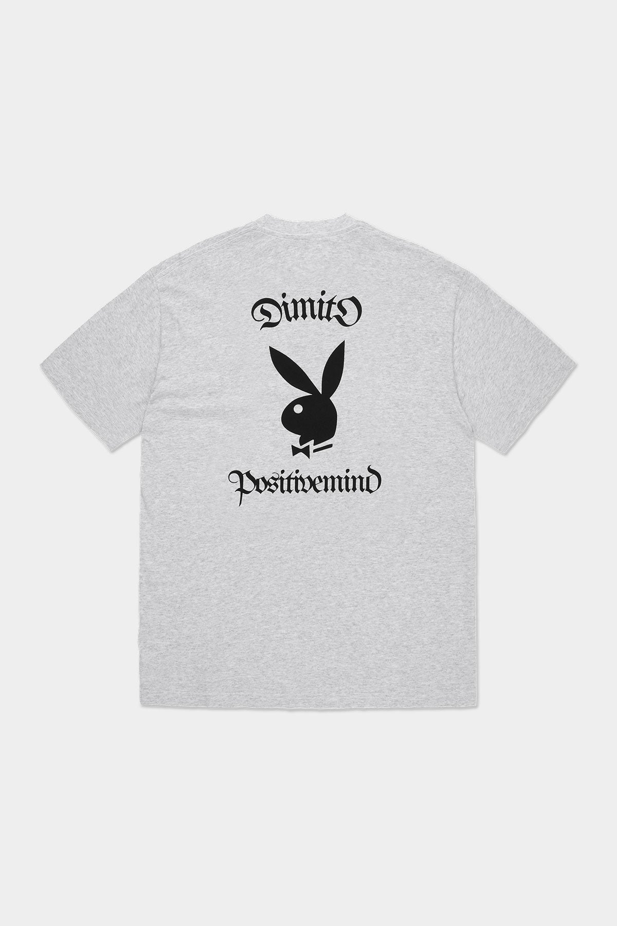[PLAYBOY x DIMITO] BUNNY GRAPHIC SSV GD 6.5OZ TEE ASH