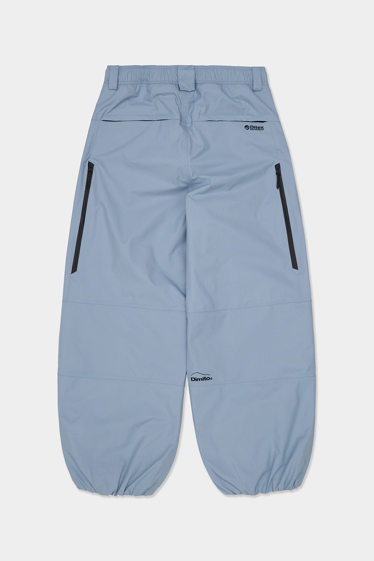 AIR VENT BANDED PANTS (WIDE FIT LV.1) SLATE BLUE