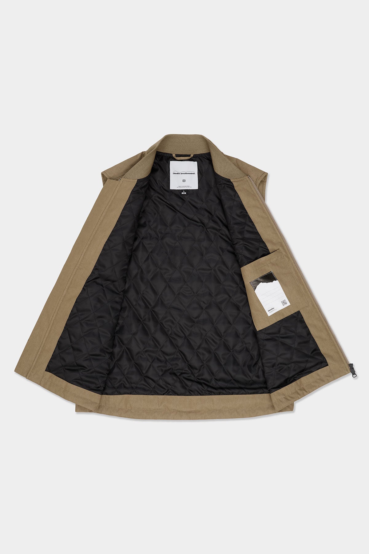 OVER VEST FADE WALNUT