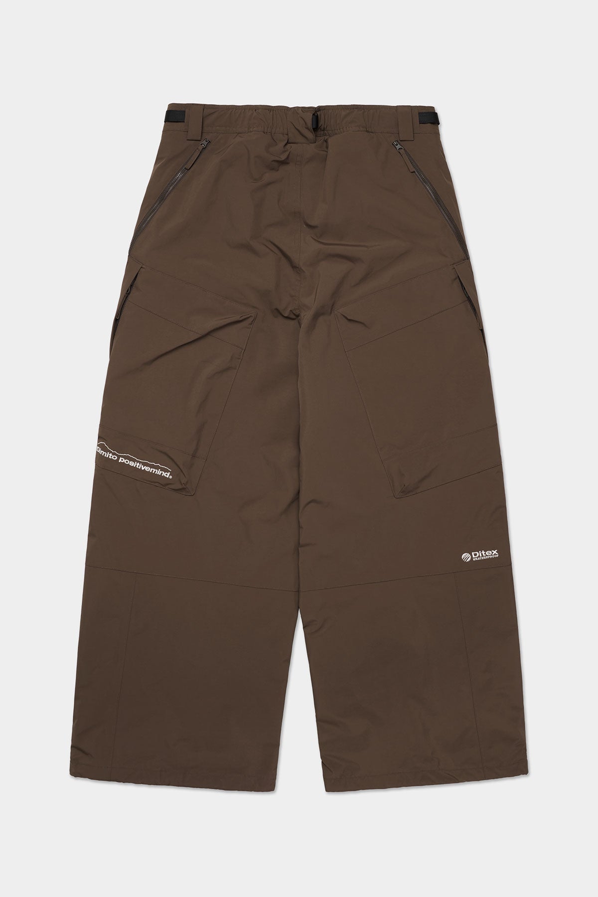 GIANT CARGO PANTS (WIDE FIT LV.2) BROWN