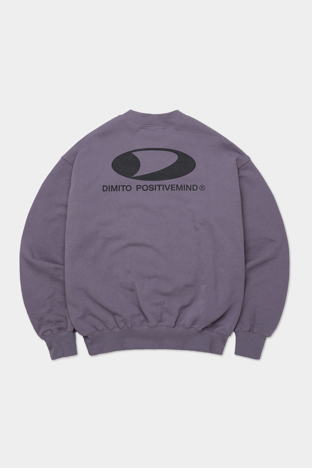 CIRCLE LOGO SWEATSHIRT PURPLE ASH