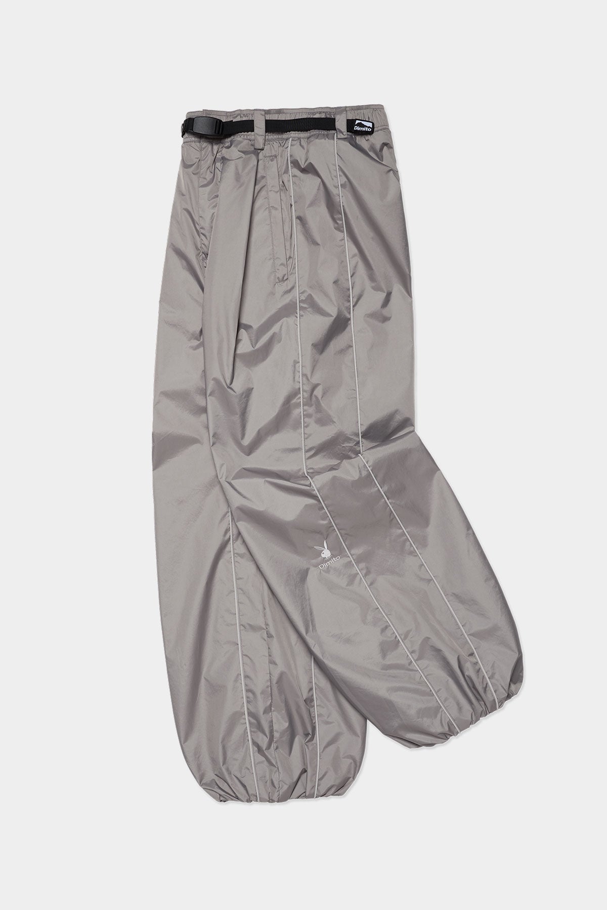 [PLAYBOY x DIMITO] PIPING BANDED PANTS (WIDE FIT LV.2) CONCRETE GREY