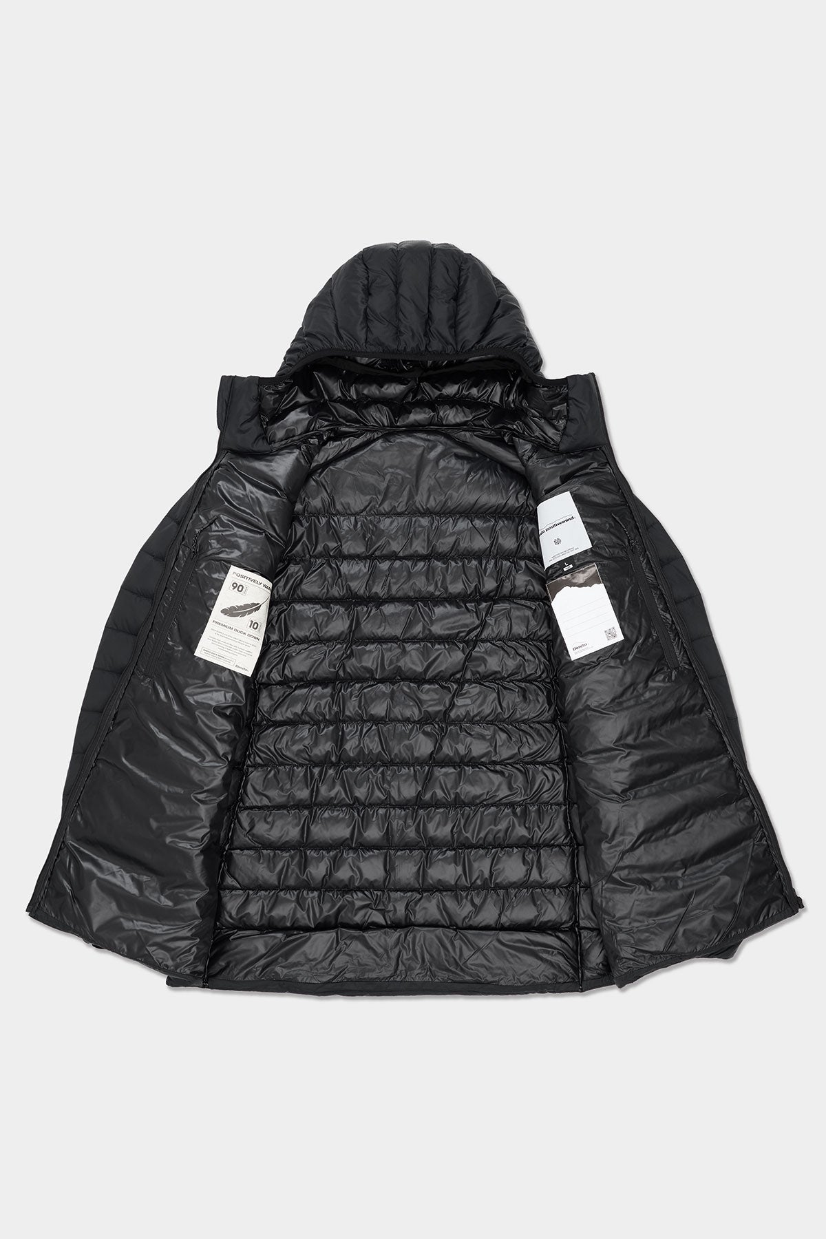 25 OPTIMUM DOWN JACKET BLACK