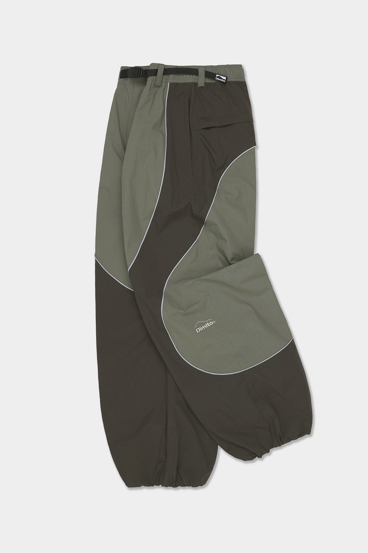 25 ATOM BANDED PANTS (WIDE FIT LV.1) SLATE SAGE