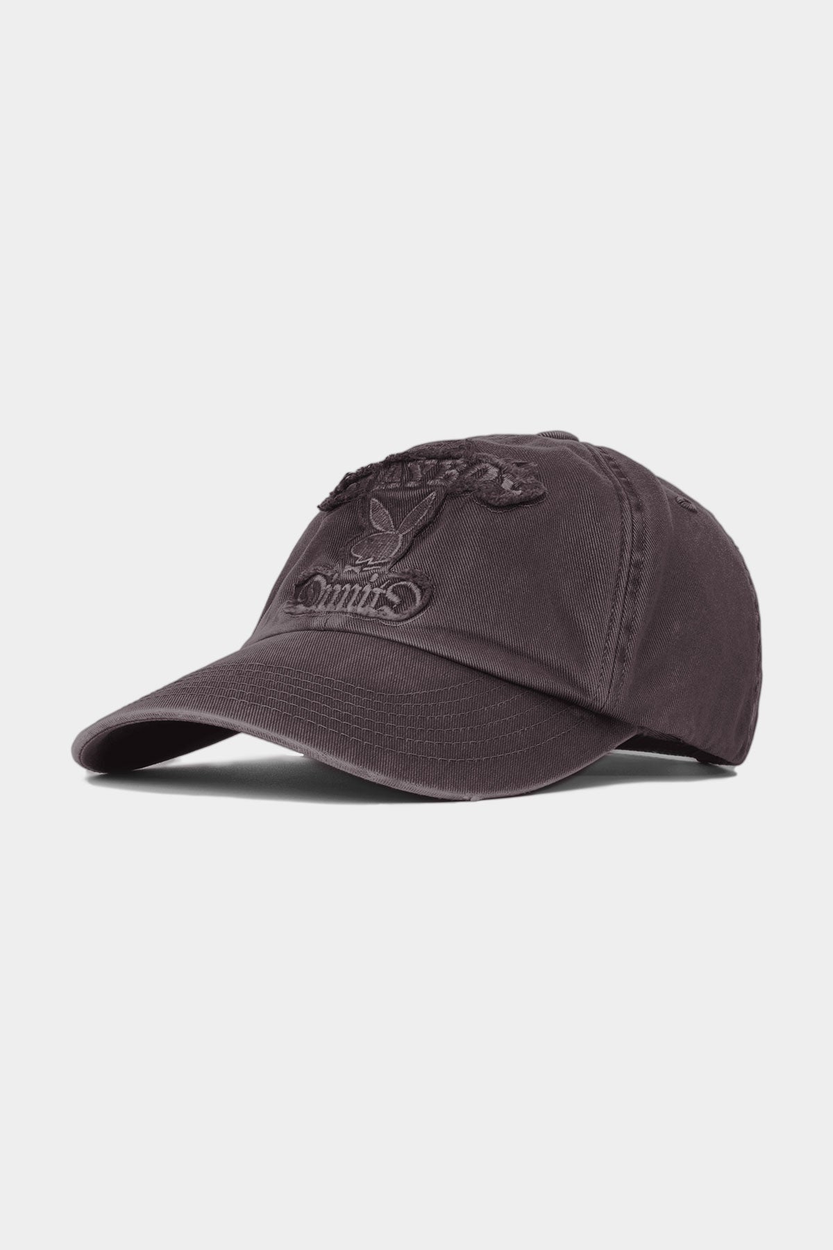 [PLAYBOY x DIMITO] BUNNY 6PANEL CAP WASHED GREY