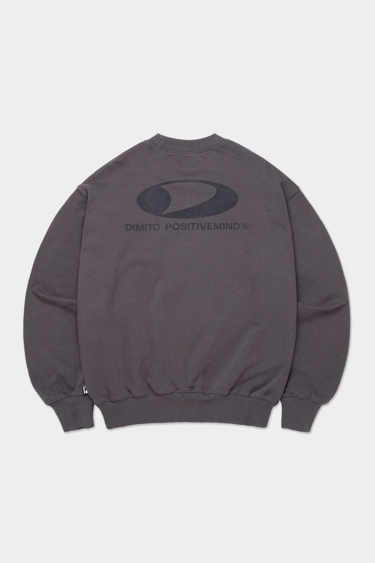 CIRCLE LOGO SWEATSHIRT CONCRETE