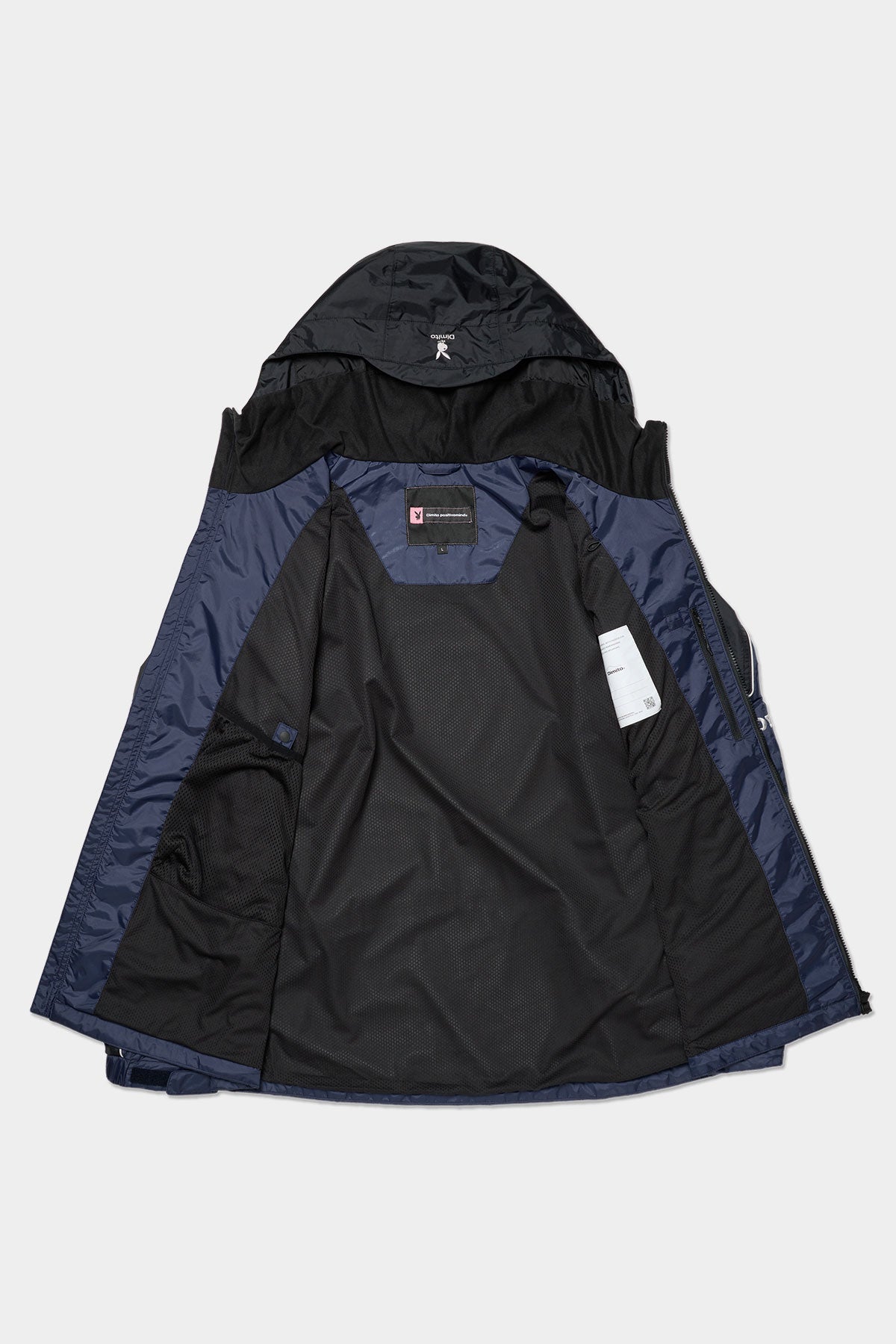 [PLAYBOY x DIMITO] PIPING TRACK JACKET CLOUDY BLUE