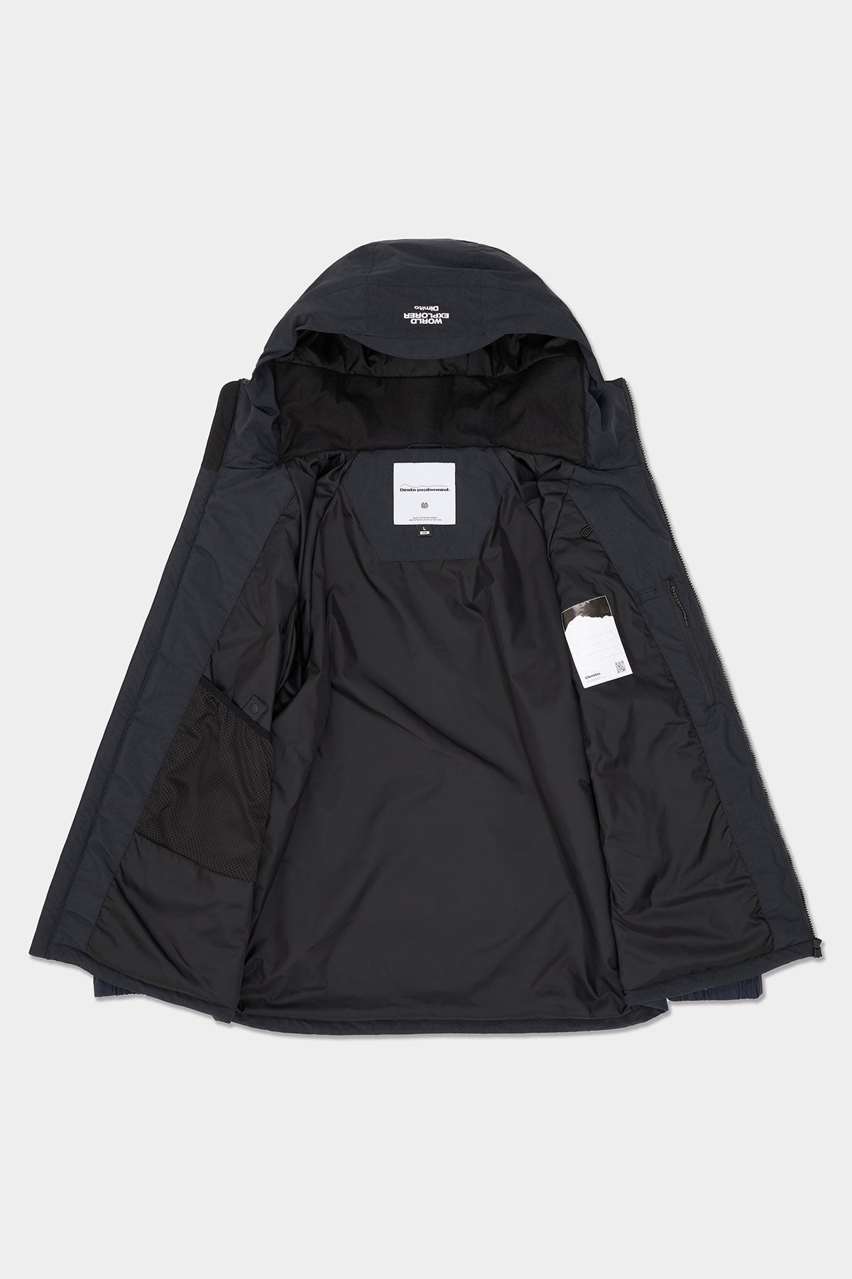 25 ATOM JACKET MID BLACK