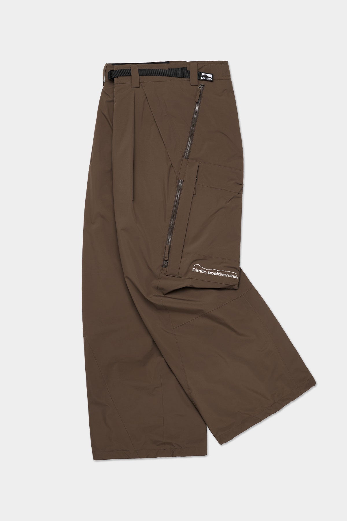 GIANT CARGO PANTS (WIDE FIT LV.2) BROWN