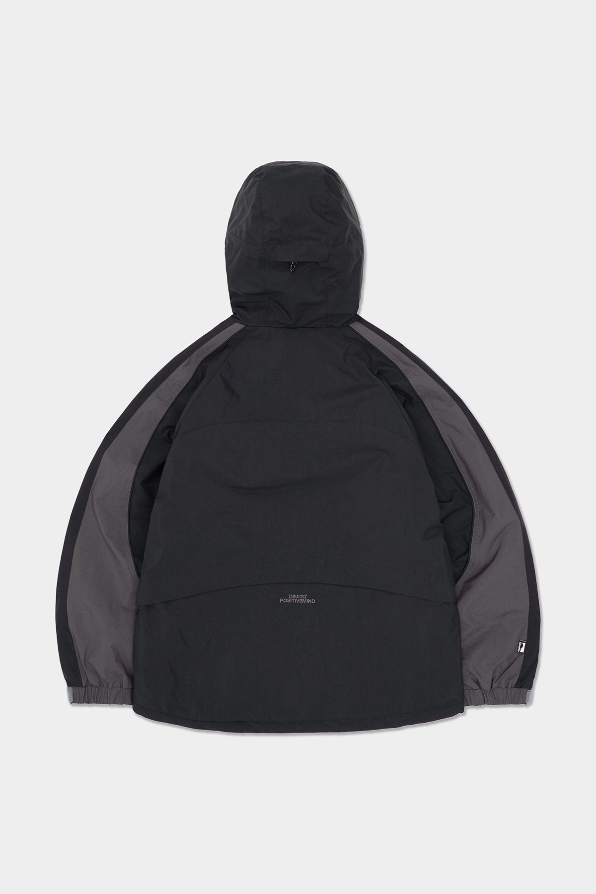 WAVE PADDED JACKET MID BLACK