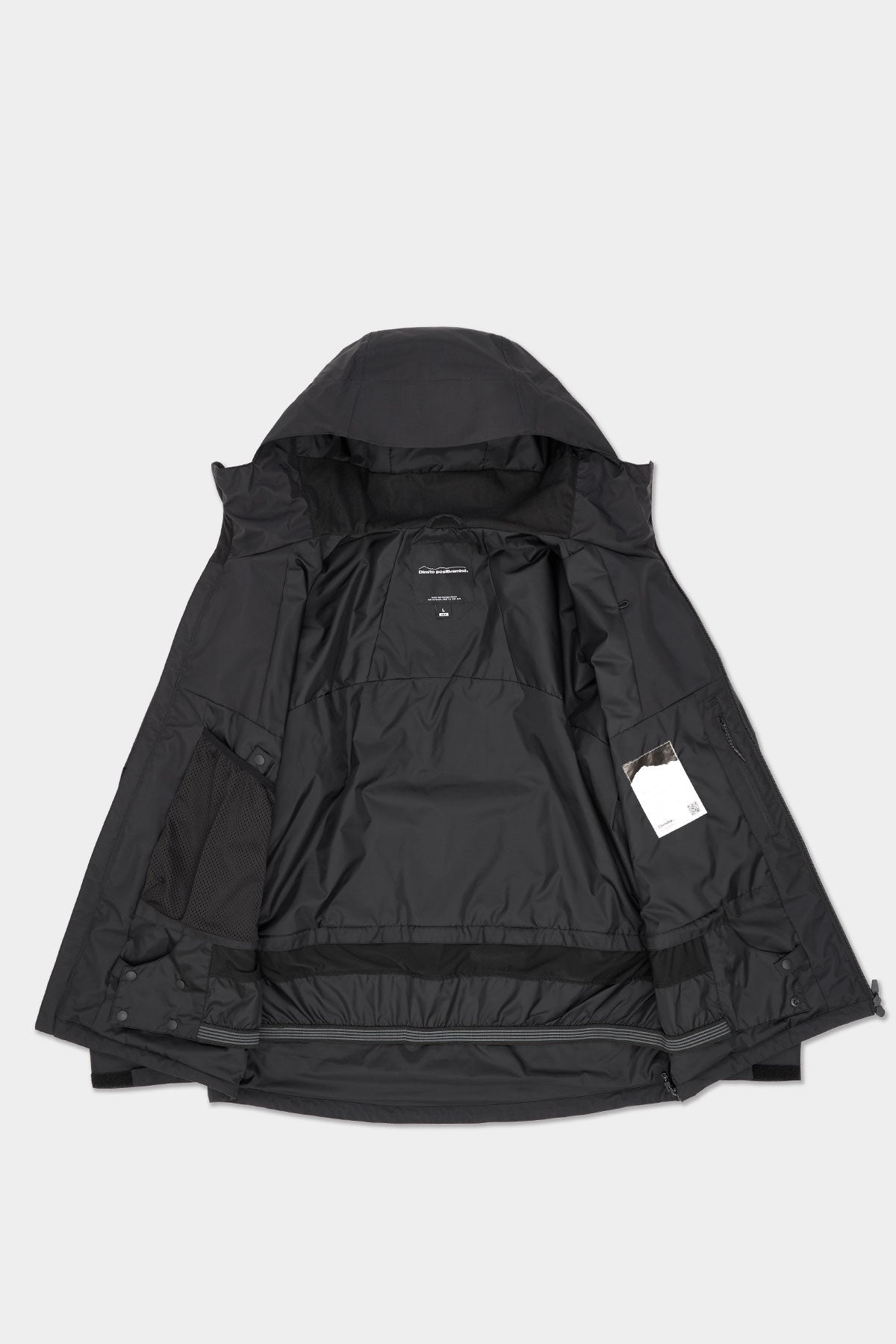 25 QUASAR FULL ZIP JACKET BLACK