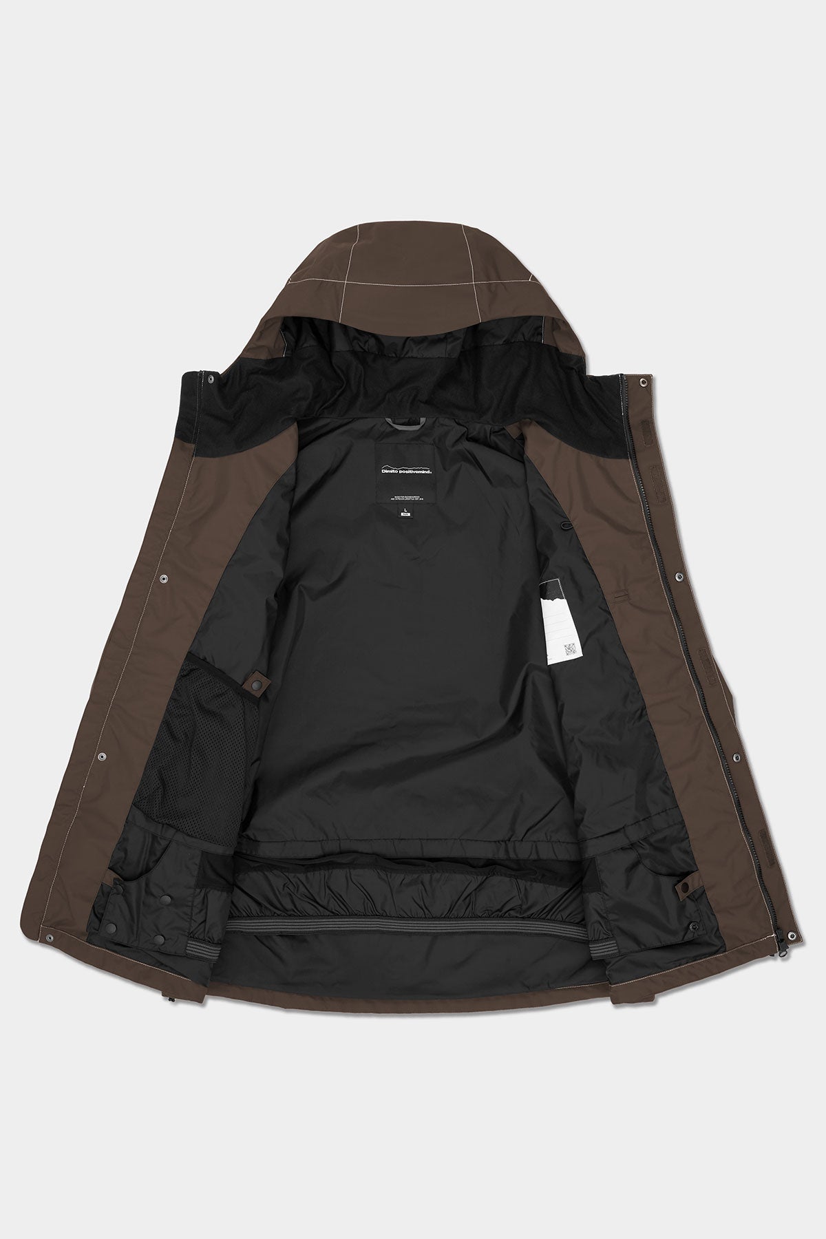 WORKS LINE JACKET DARK BROWN