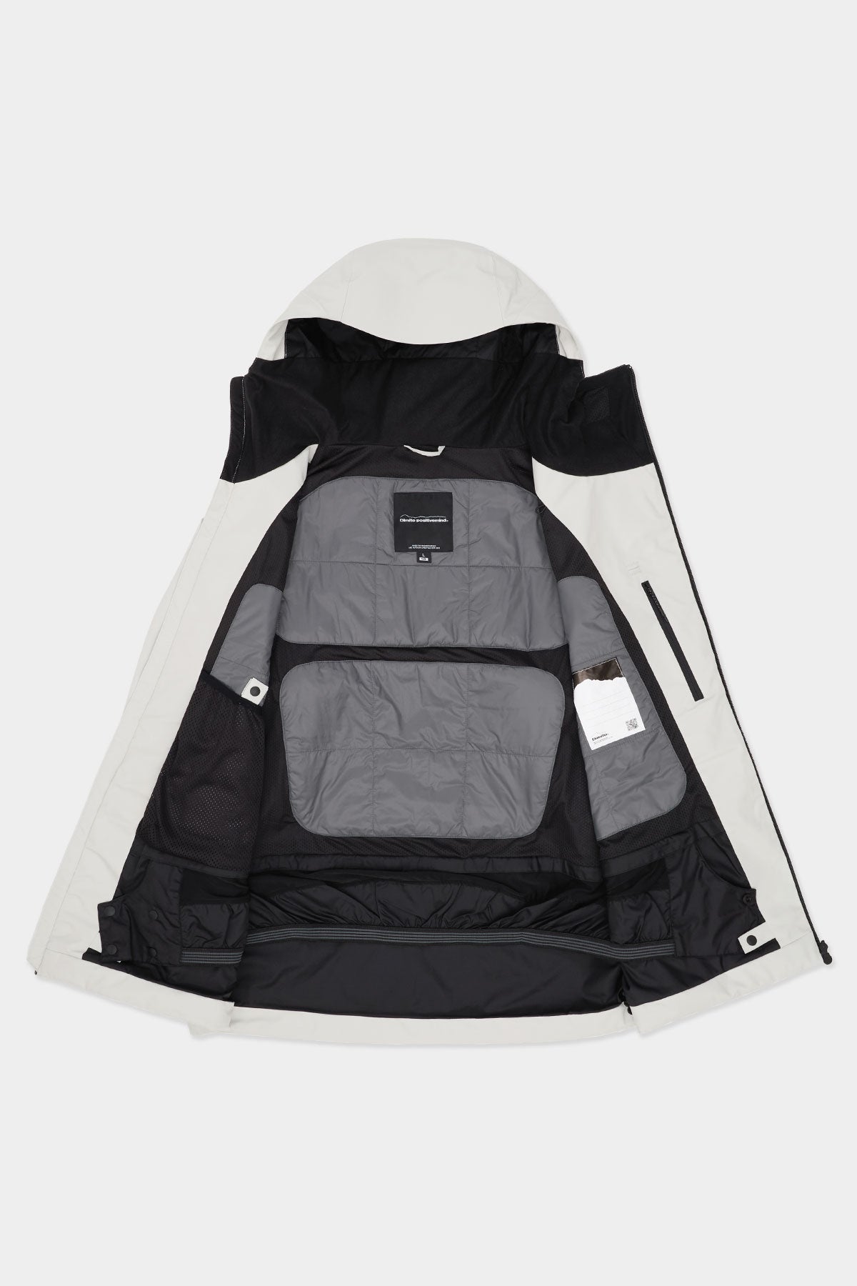 25 APEX JACKET CREAM WHITE