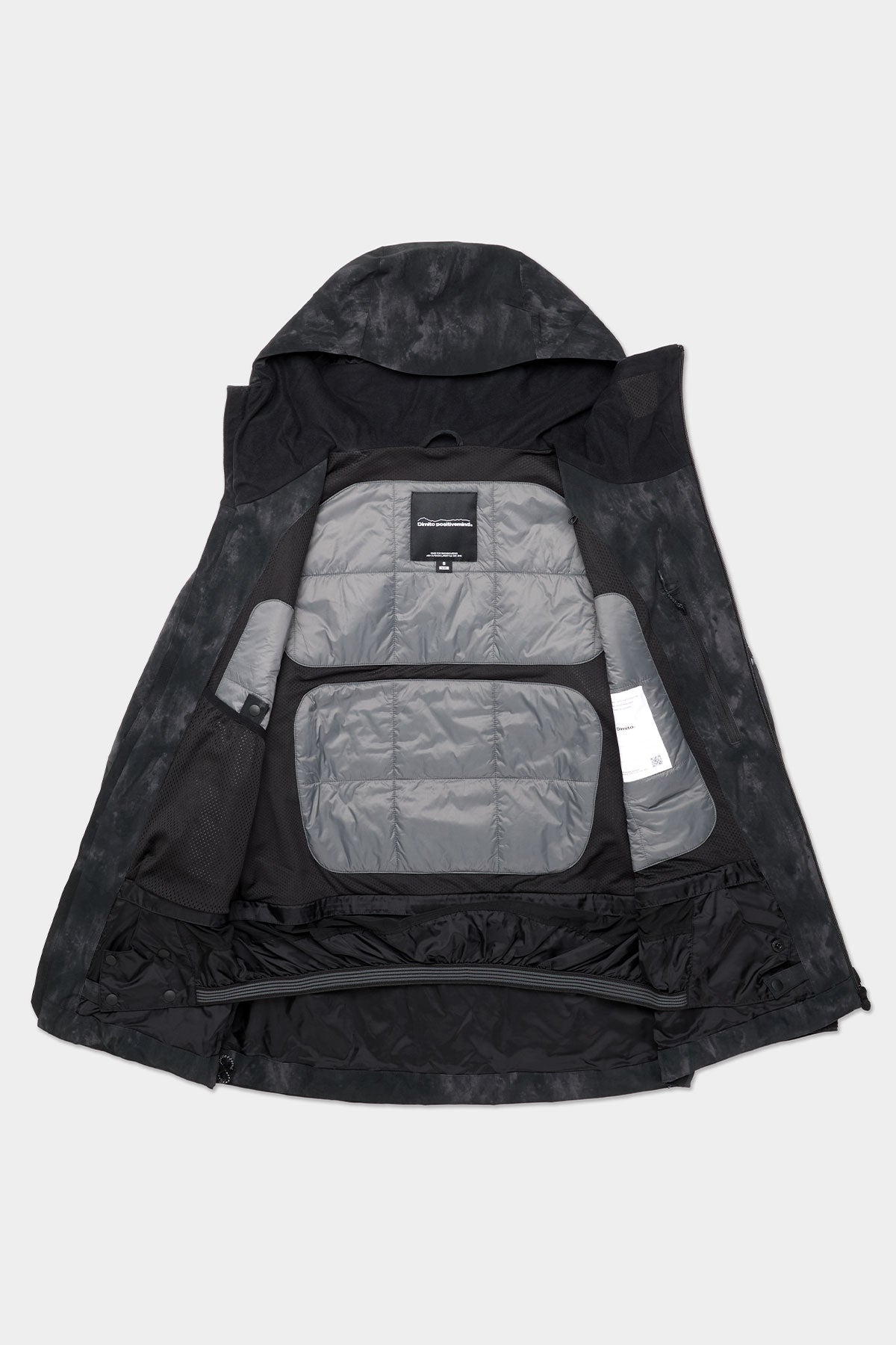 25 APEX JACKET MARBLE CHARCOAL