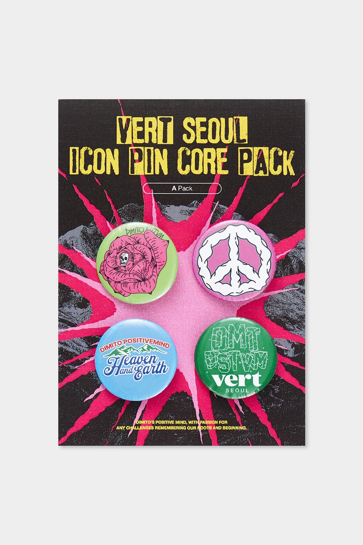 VERT SEOUL ICON PIN CORE PACK(A)