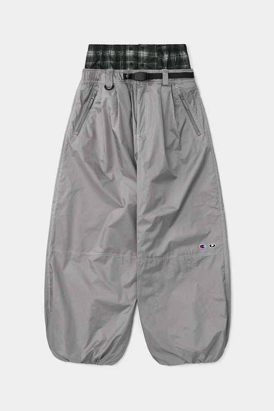 [CHAMPION x DIMITO] STITCH BANDED PANTS (WIDE FIT LV.2) METAL GREY (Available date : 26.10.12)