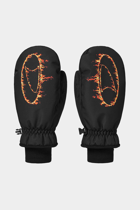 GRAPHICS MITTEN F BLACK