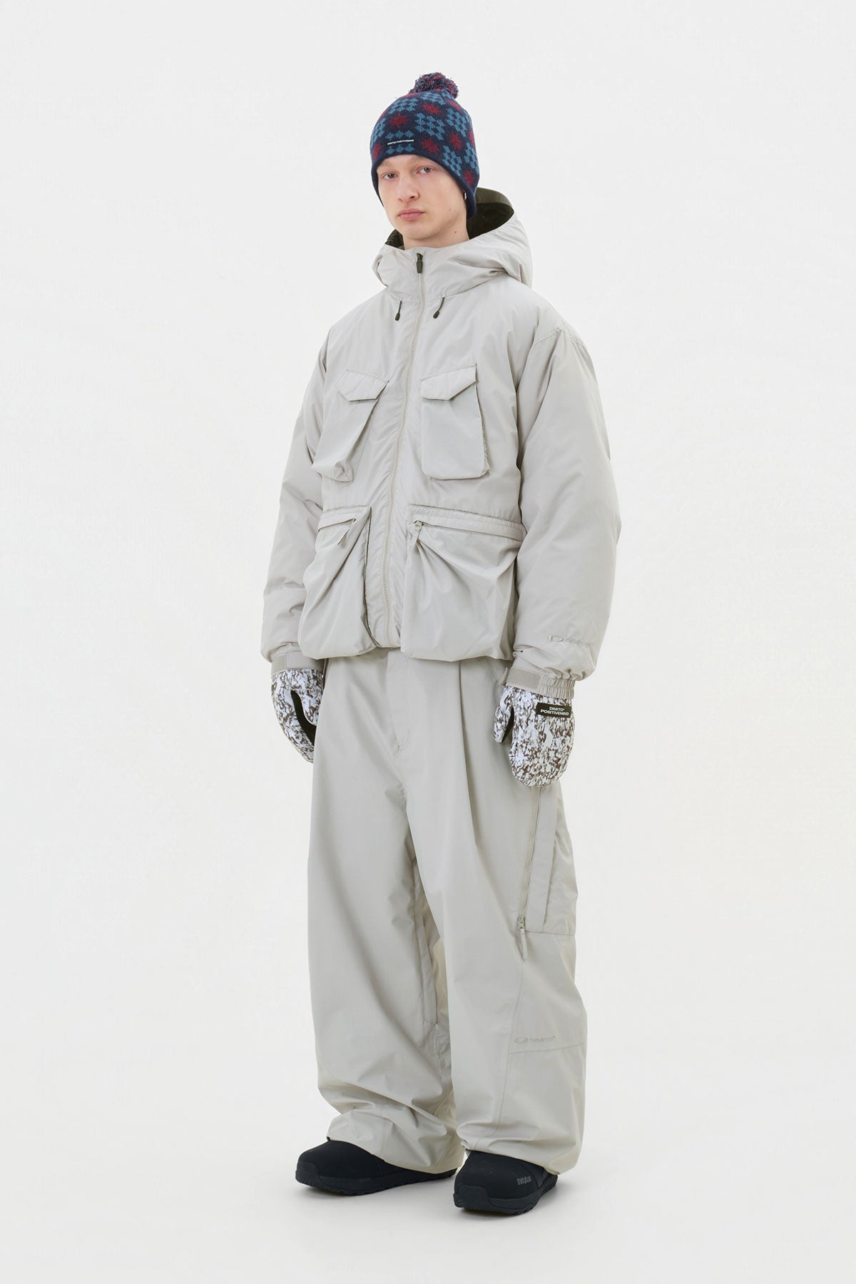 UTILITY GOOSE DOWN HD JACKET SMOKE (Delivery date : 26.09.28)