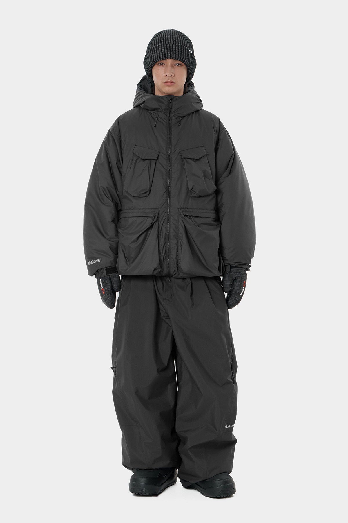 UTILITY GOOSE DOWN HD JACKET BLACK (Delivery date : 26.09.28)