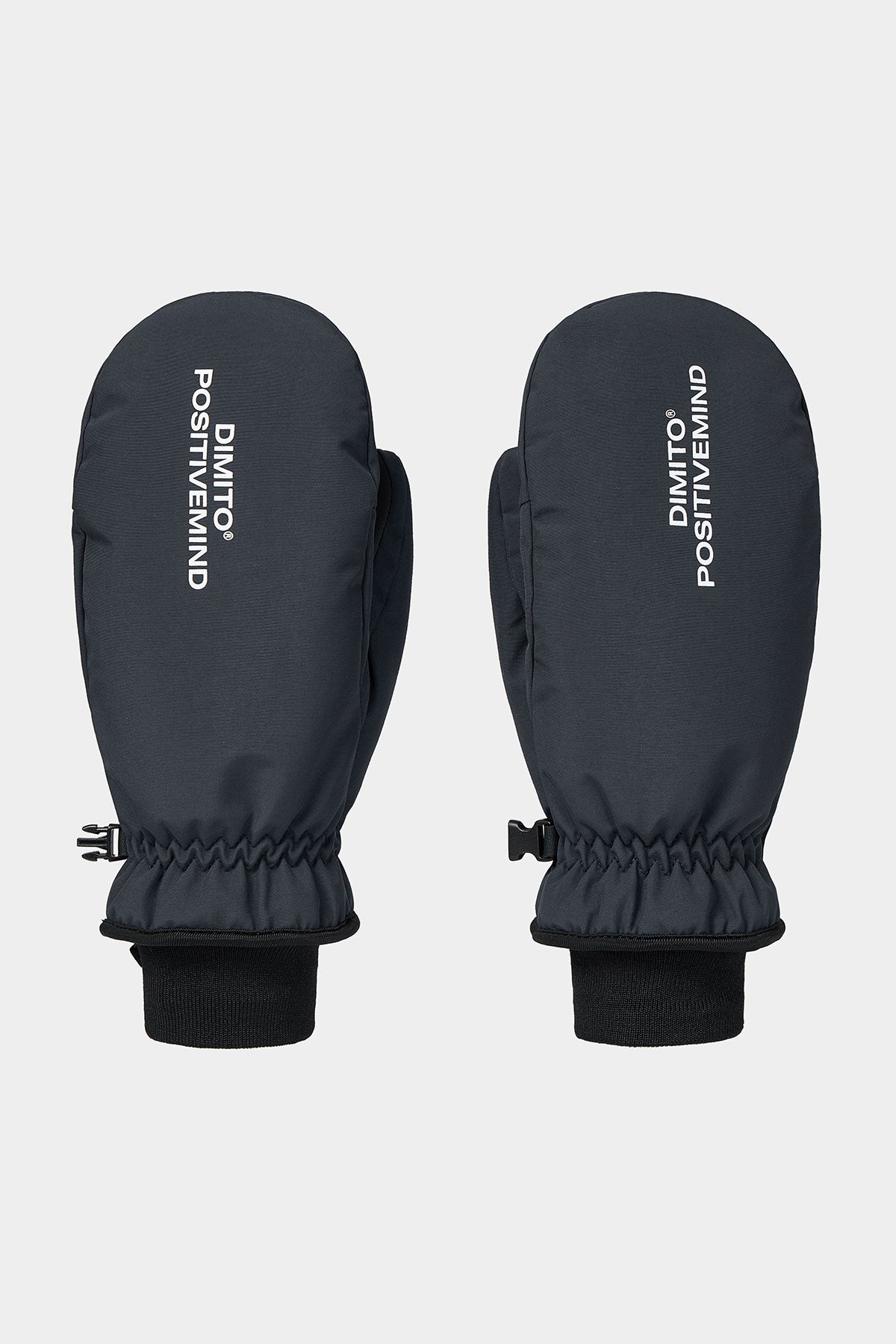 BASIC LOGO MITTEN TEAL NAVY