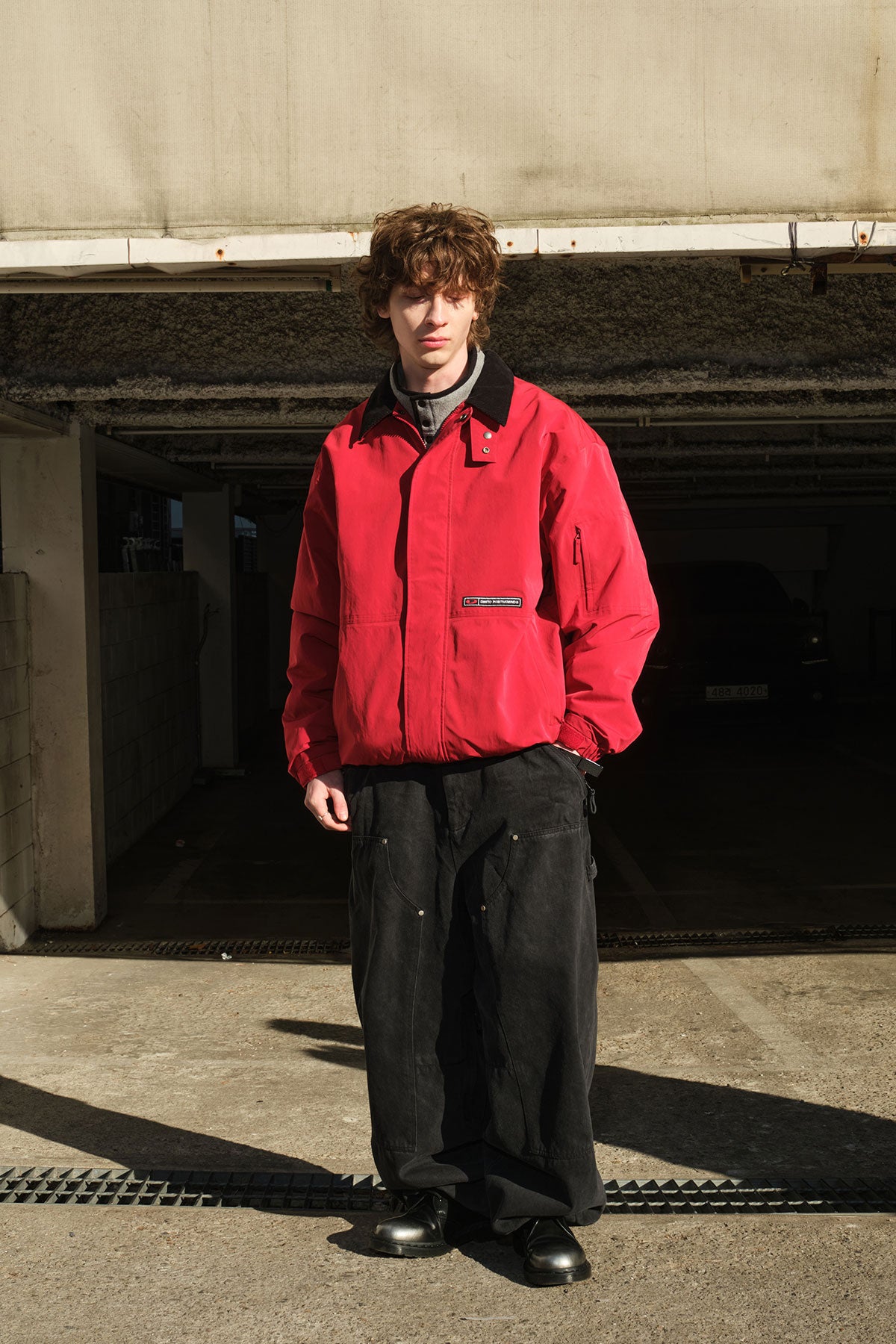 DETROIT FADE JACKET VINTAGE RED (Delivery start : 26.09.09)