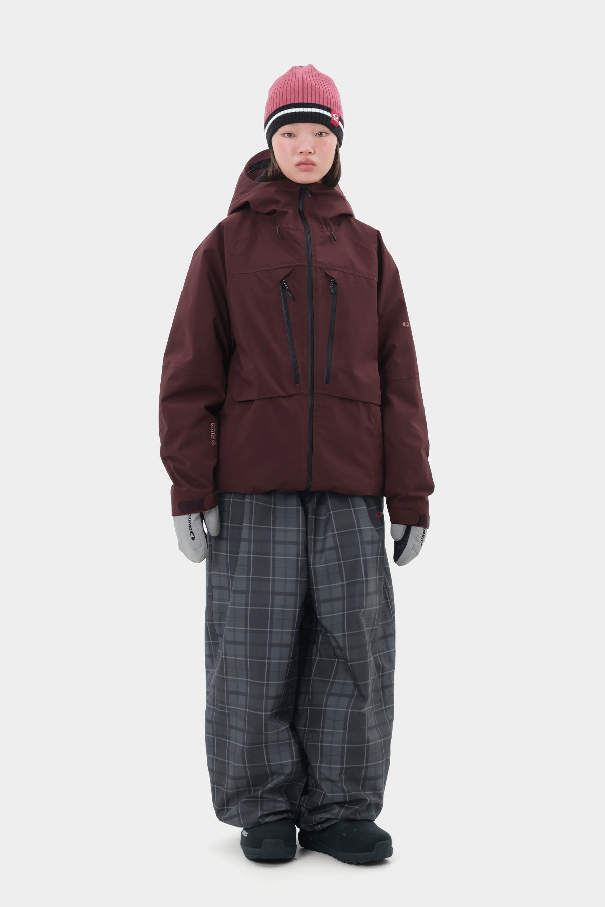 26 AIR FORCE BANDED PANTS (WIDE FIT LV.2) NAVY CHECK (Delivery start : 26.09.09)