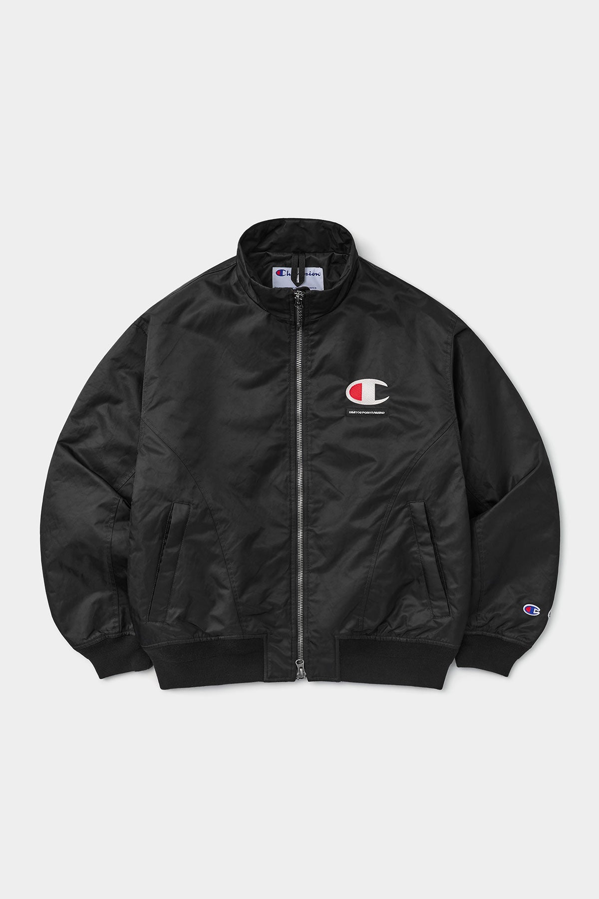 [CHAMPION x DIMITO] DMT VARSITY BOMBER JACKET BLACK (Available date : 26.10.12)