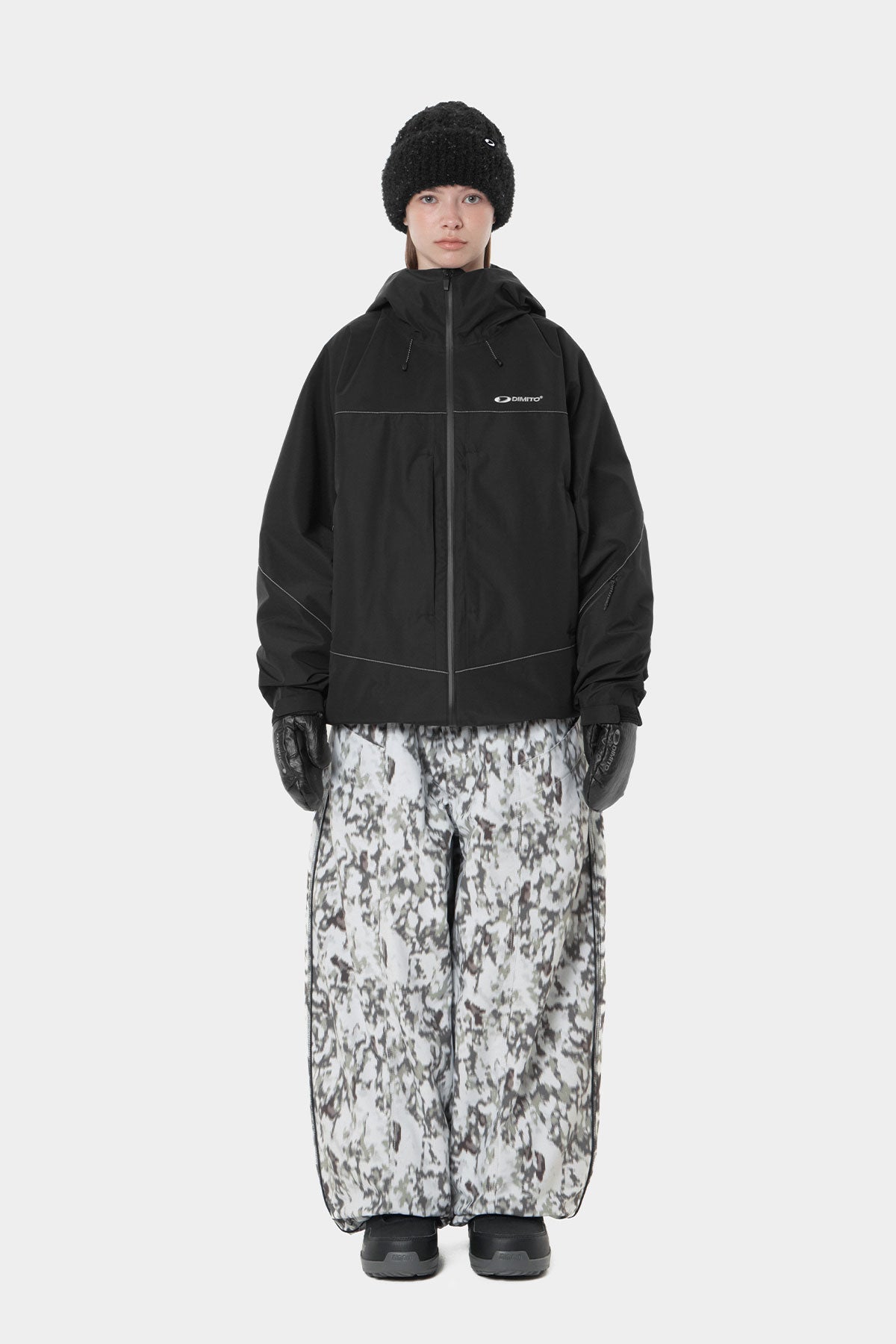 STAFF LINE PANTS (WIDE FIT LV.2) SNOW CAMO