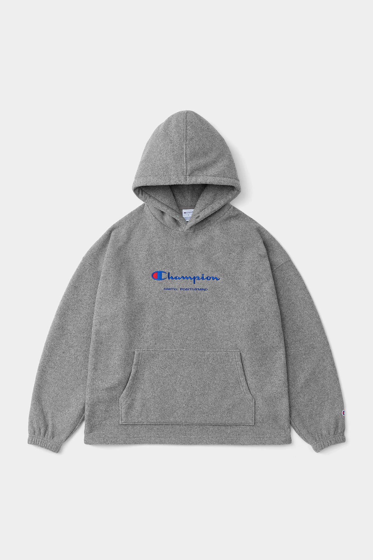 [CHAMPION x DIMITO] SCRIPT FLEECE HOODIE WARM GREY (Available date : 26.10.12)