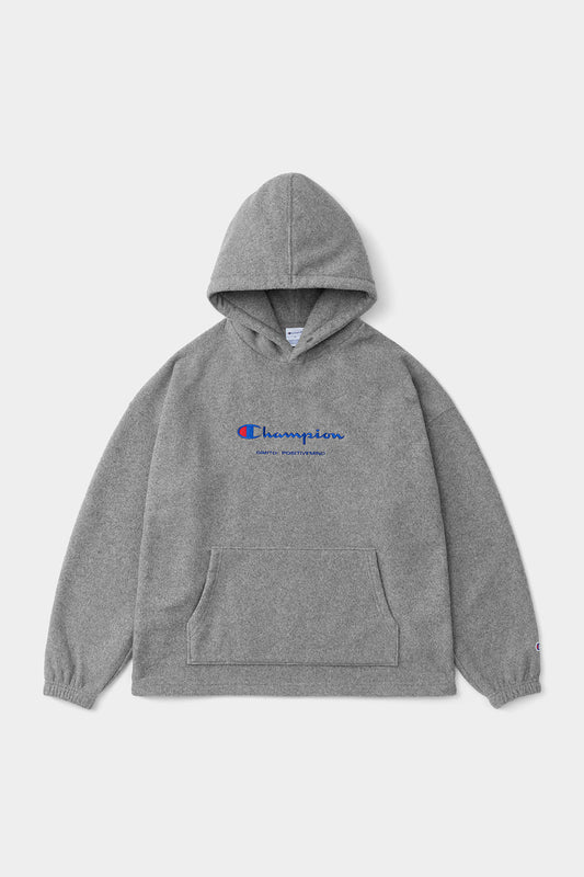 [CHAMPION x DIMITO] SCRIPT FLEECE HOODIE WARM GREY (Available date : 26.10.12)