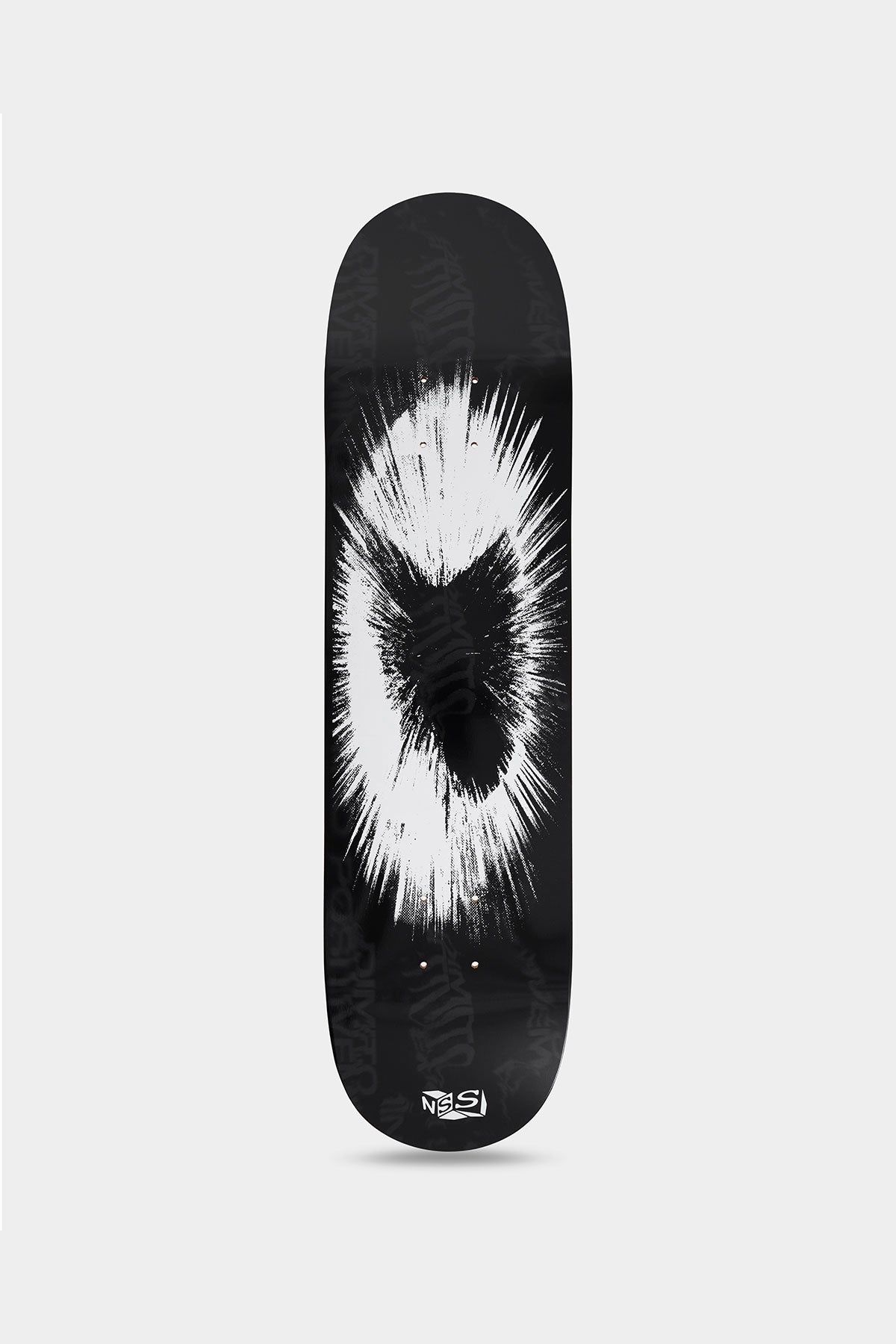NSS CIRCLE D DECK POSITIVE BLACK