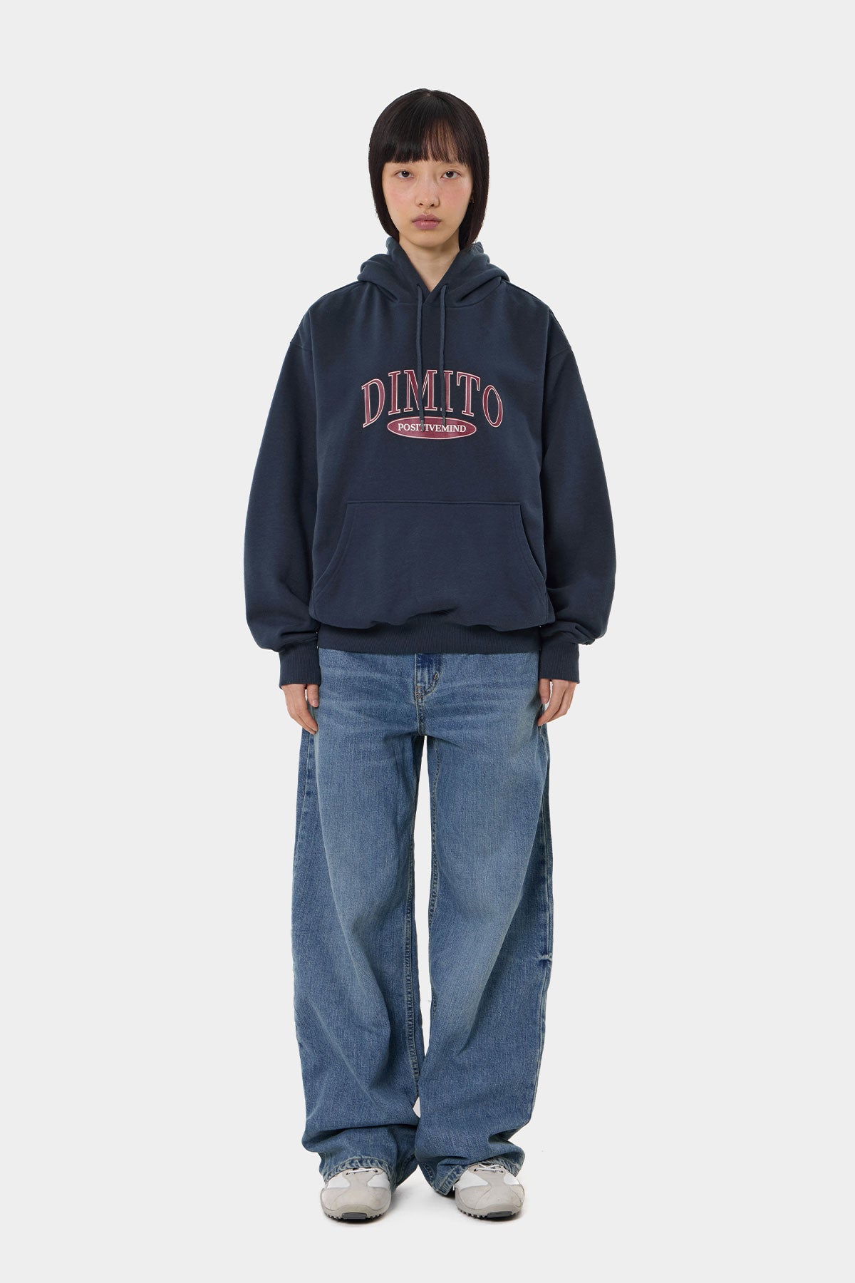 COLLEGE HOODIE NAVY