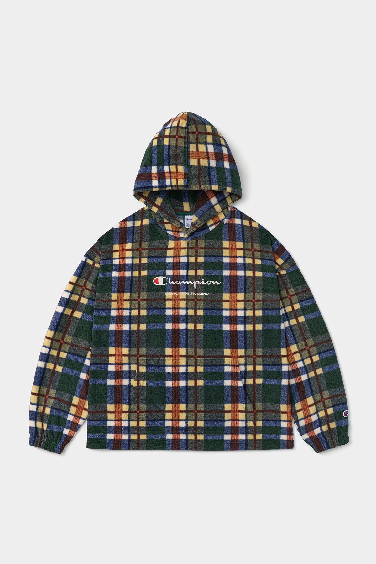 [CHAMPION x DIMITO] SCRIPT FLEECE HOODIE RETRO CHECK (Available date : 26.10.12)