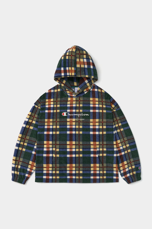 [CHAMPION x DIMITO] SCRIPT FLEECE HOODIE RETRO CHECK (Available date : 26.10.12)