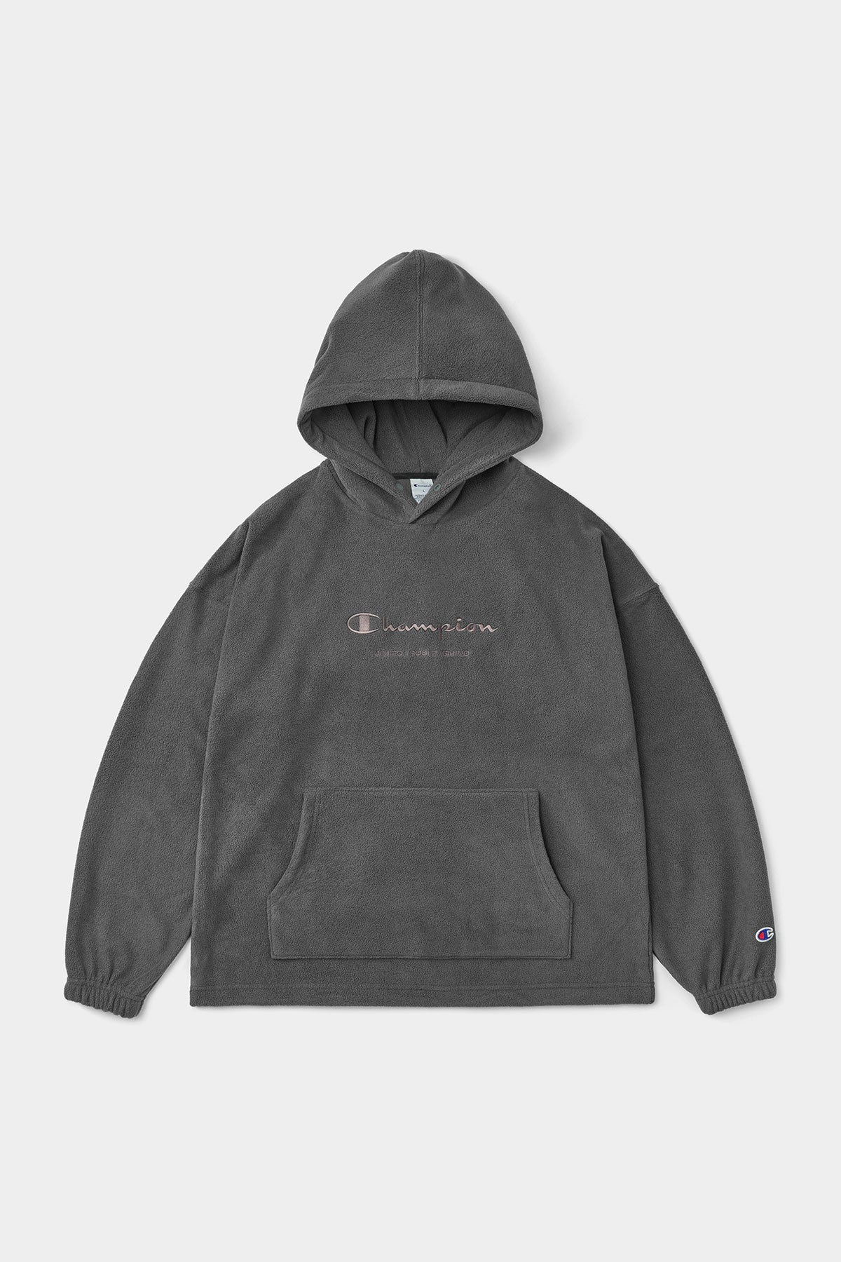 [CHAMPION x DIMITO] SCRIPT FLEECE HOODIE DARK GREY (Available date : 26.10.12)