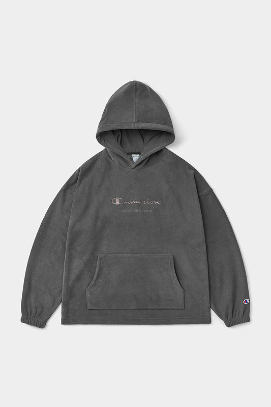[CHAMPION x DIMITO] SCRIPT FLEECE HOODIE DARK GREY (Available date : 26.10.12)