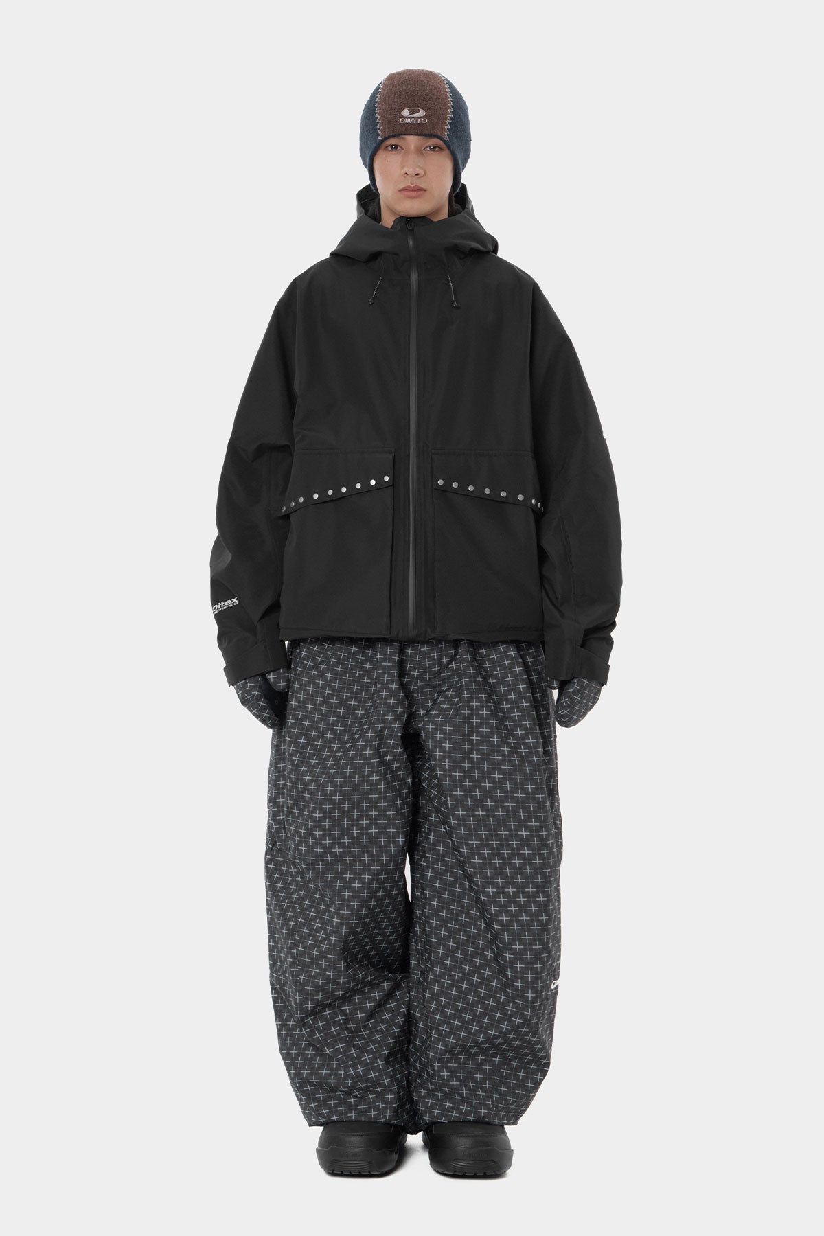 STUD 2L JACKET BLACK (Delivery start : 26.09.09)