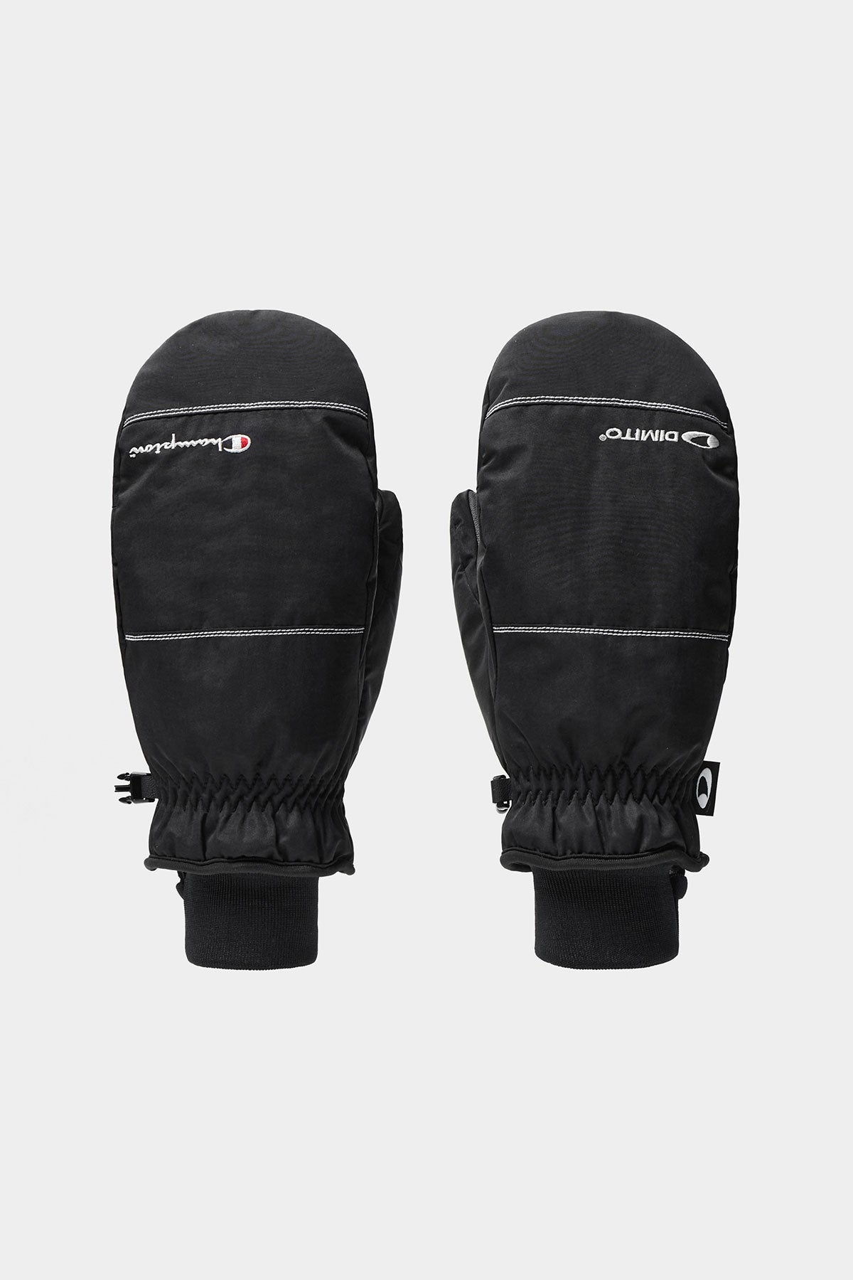 [CHAMPION x DIMITO] STITCHED LINE MITTEN BLACK (Available date : 26.10.12)