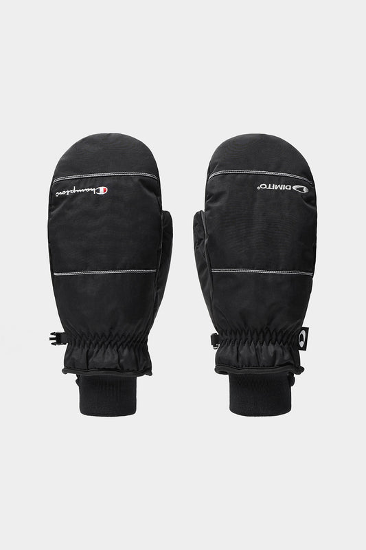 [CHAMPION x DIMITO] STITCHED LINE MITTEN BLACK (Available date : 26.10.12)