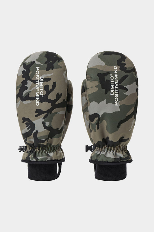 PATTERN MITTEN FADE CAMO